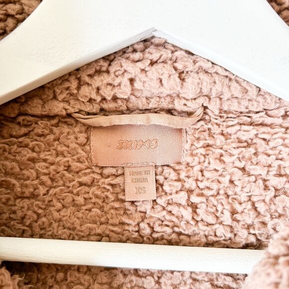 SKIMS Teddy High Pile Fleece Crop Zip Jacket - Picture 6 of 6